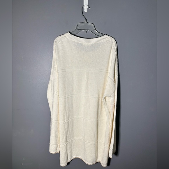 NWT SABLYN Eve Cotton Cashmere Blend Sweater Dress Size Large - Picture 7 of 7